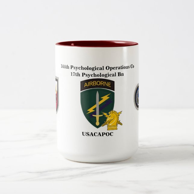 344th PSYOPS Company Mug (Center)