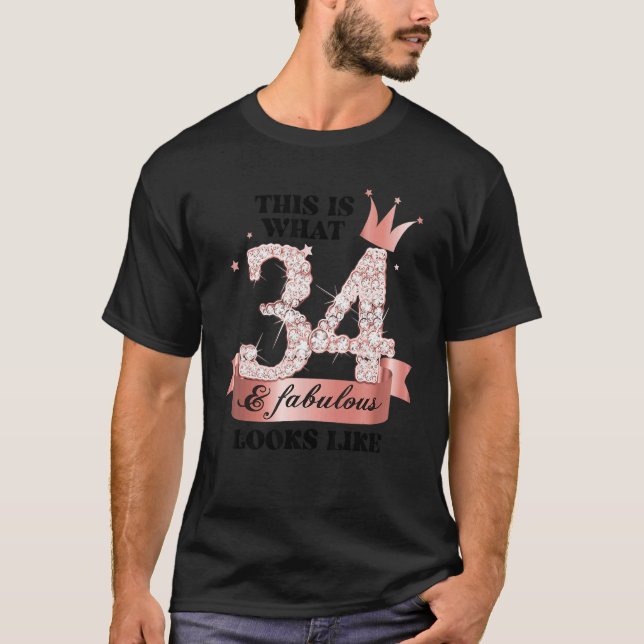 34 & Fabulous I Rose And White Party Group Candid  T-Shirt (Front)