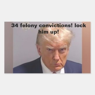 34 felony convictions lock him up Donald Trump