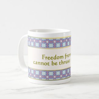 34. Freedom from fear Miracle Mug