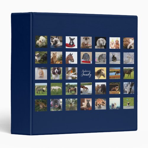 34 PHOTO COLLAGE Binder _ Can EDIT COLOR