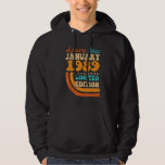 34 Years Old Born in January 1989  34th Birthday Hoodie