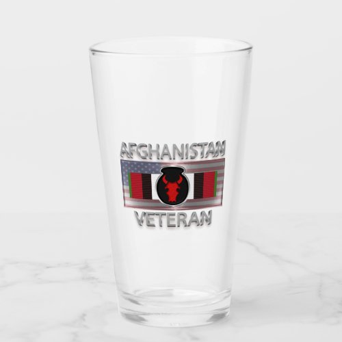 34th Infantry Division Afghanistan Veteran Glass