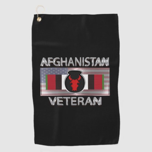 34th Infantry Division Afghanistan Veteran Golf Towel