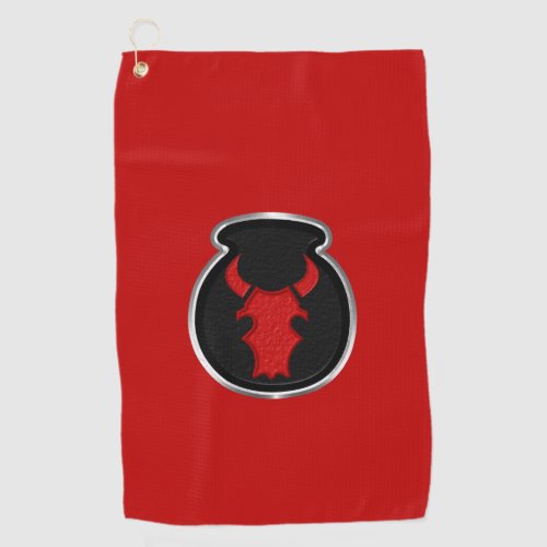 34th Infantry Division Customized Patch Golf Towel