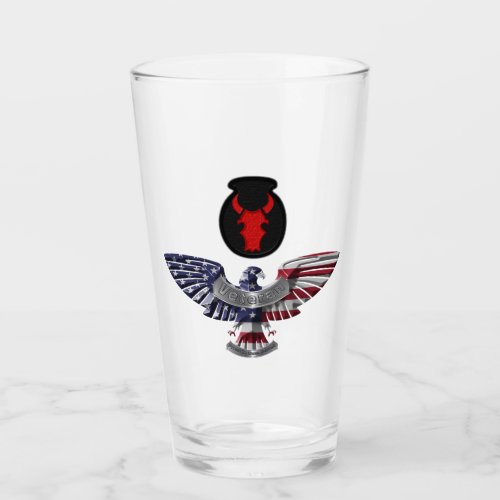 34th Infantry Division Eagle Glass