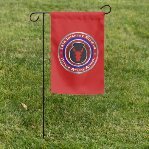 34th Infantry Division  Garden Flag