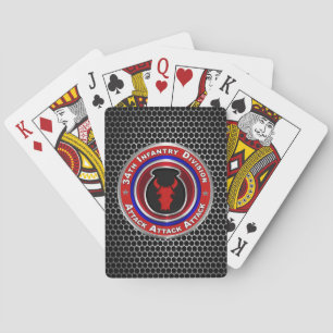 34th Infantry Division Keepsake Poker Cards