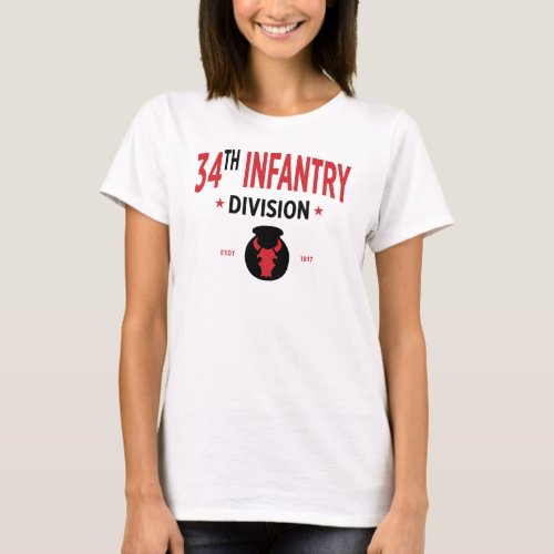34th Infantry Division _ US Military Women T_Shirt
