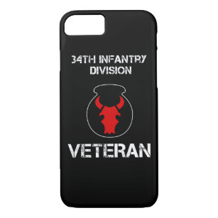 34th Infantry Division Veteran iPhone 8/7 Case