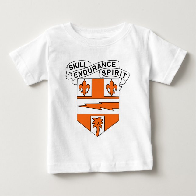 34th Signal Battalion - Skill Endurance Spirit Baby T-Shirt (Front)