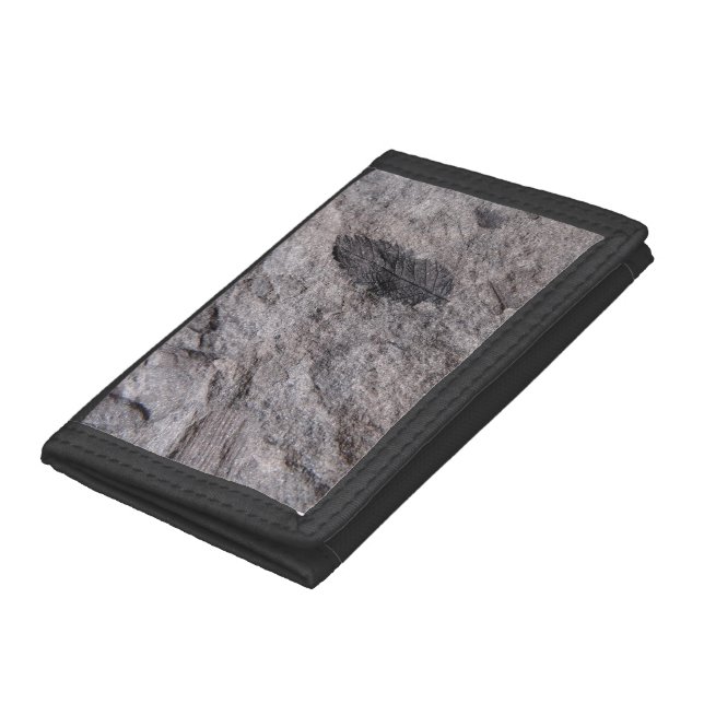 350 Million Year Old Plant Fossil Printed Tri-fold Wallet (Bottom)
