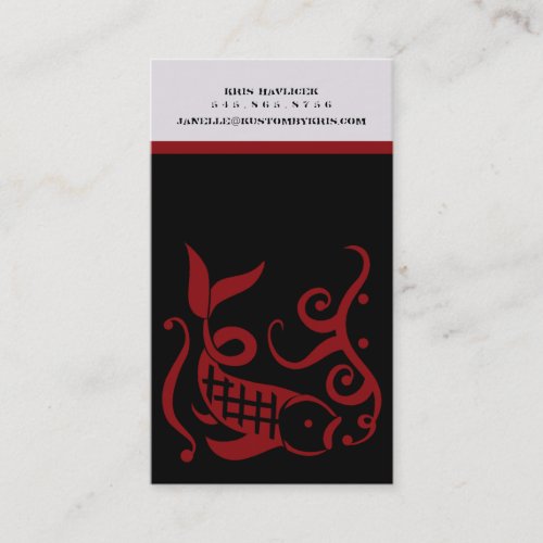 350ml [red] Business Cards