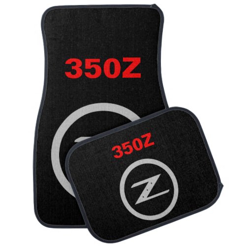 350Z Car Mats Front and Rear