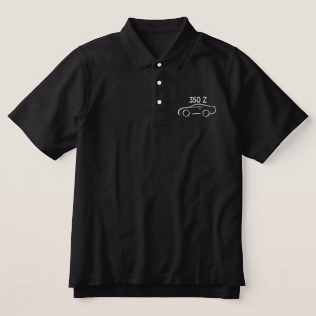 350Z Embroidered Polo Shirt (Design Front)