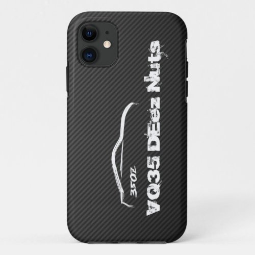 350z VQ35 DEez Nuts iPhone 11 Case