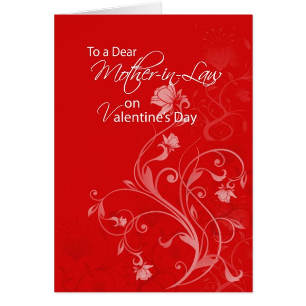 mother in law valentines day card