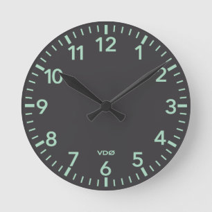 356 Style Dash Clock