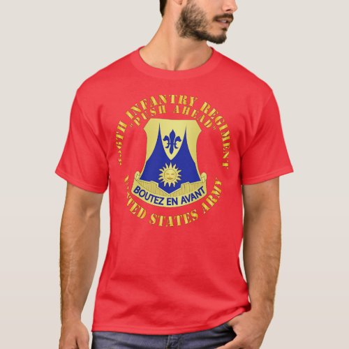 356th Infasntry Regiment Push Ahead X T_Shirt