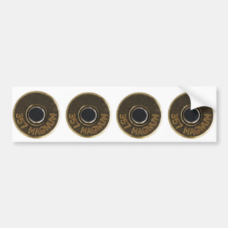 357 Magnum brass shell casing Bumper Sticker