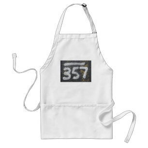 357 Mason's and Angel Number Adult Apron