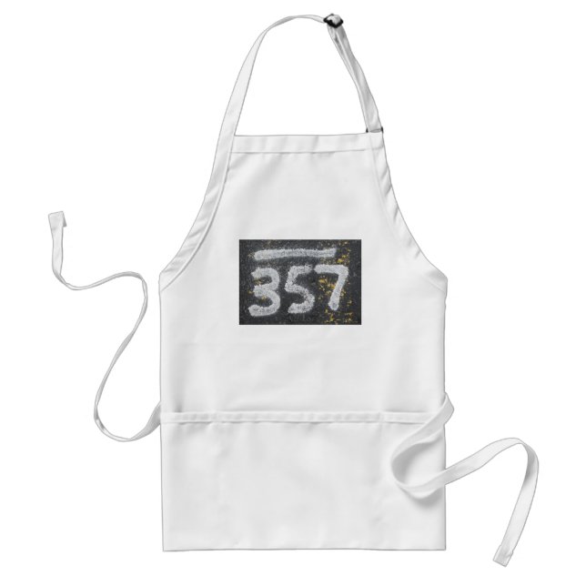 357 Mason's and Angel Number Adult Apron (Front)