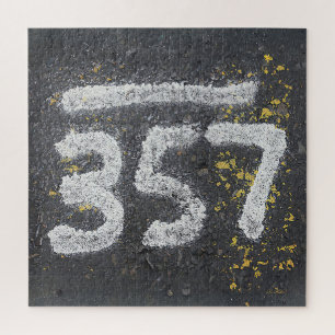 357 Mason's and Angel Number Jigsaw Puzzle