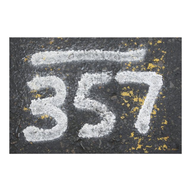357 Mason's and Angel Number Photo Print (Front)