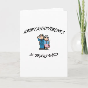 35. ANNIVERSARY CARD