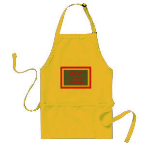 35 birthday adult apron