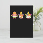 35.Cinco De Mayo Three Mexican Gnomes Graphic Gnom Save The Date (Standing Front)