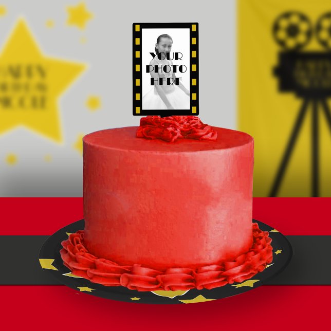 35 MM Film Photo Frame Hollywood Cake Topper (Creator Uploaded)