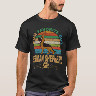 35 Mom Favorite Dog German Shepherd T-Shirt