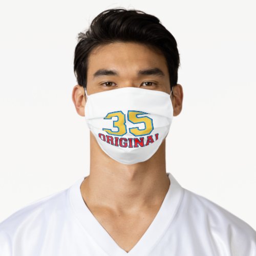 35 Original Birthday Designs Adult Cloth Face Mask