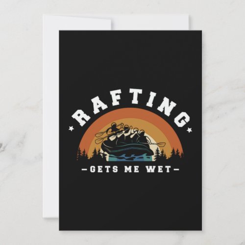 35Rafting Design for a Rafting Fan Save The Date