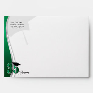 35 Year Class Reunion Envelope