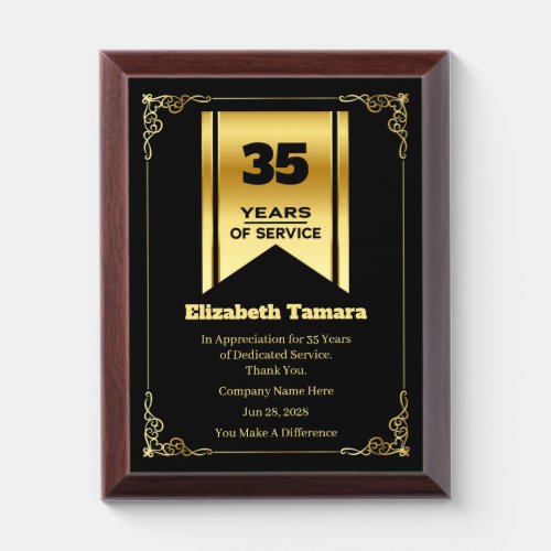 35 Year Work Anniversary | Employee Appreciation