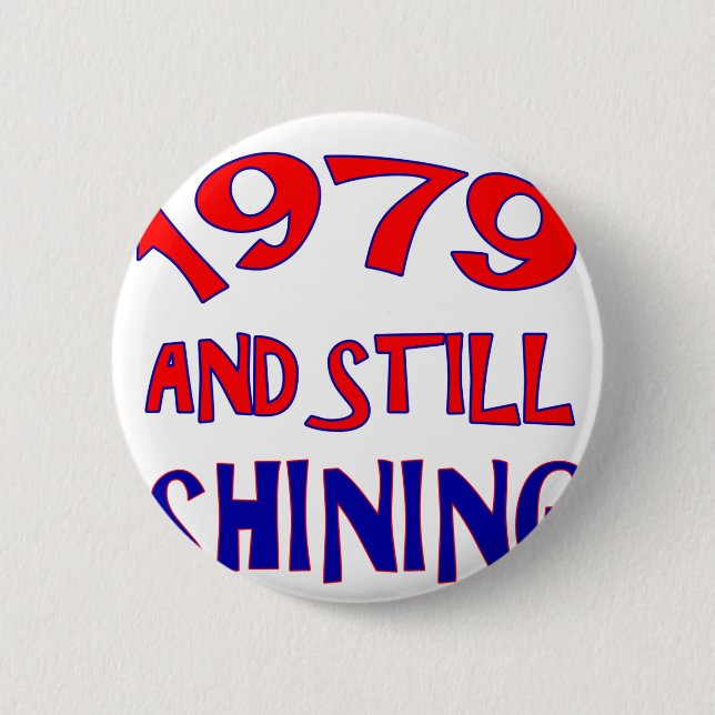 35 years Old birthday designs Pinback Button (Front)