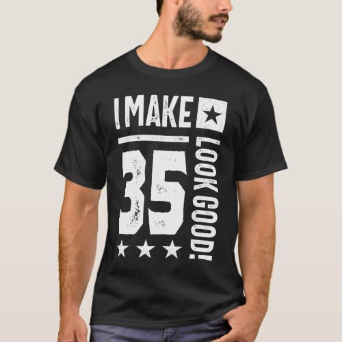 35 Years Old Birthday T_Shirt