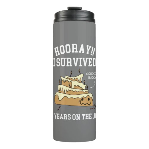 35 Years on the Job 35th Work Anniversary Thermal Tumbler