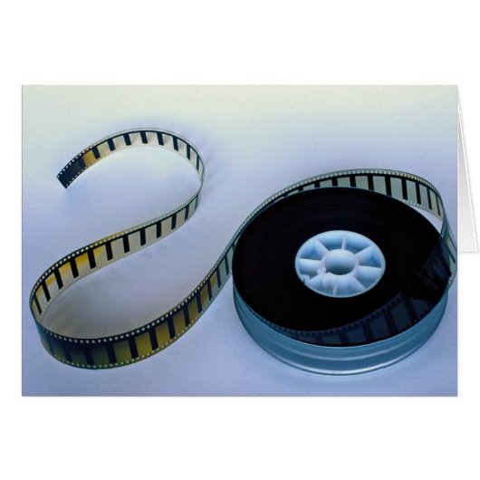 35mm blank film reel cards (Front Horizontal)