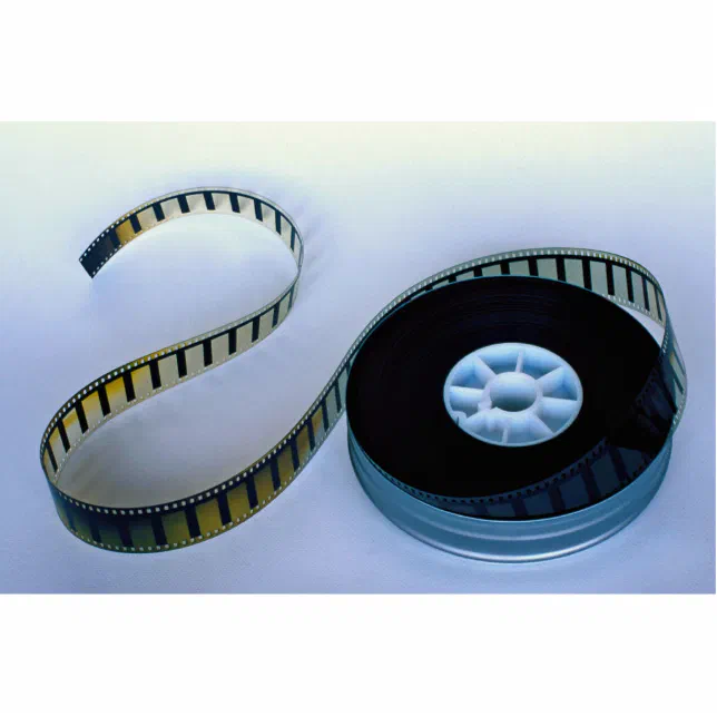 35mm blank film reel cutout