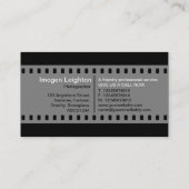 35mm Film 010 Business Card (Back)