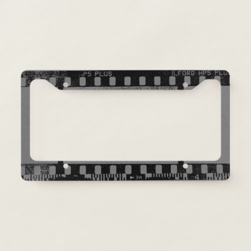 35MM Film Roll Camera License Plate Frame