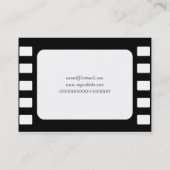 35mm Film, Your Name Here Business Card (Back)