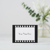 35mm Film, Your Name Here Business Card (Standing Front)