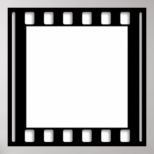 35mm Movie Star Hollywood Film Cinema Template Poster