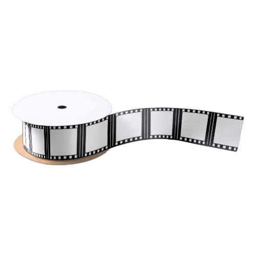 35mm Movie Star Hollywood Film Cinema Template Satin Ribbon
