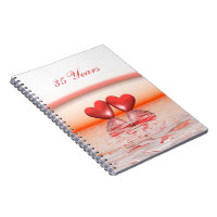 35th Anniversary Coral Hearts