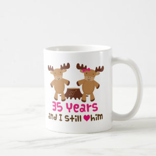 35th Anniversary Gift For Her Coffee Mug